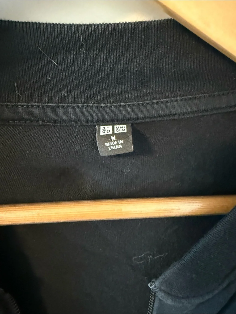 Uniqlo Black Zip-Up Jacket